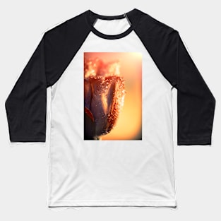 Sun Rays Flower Baseball T-Shirt